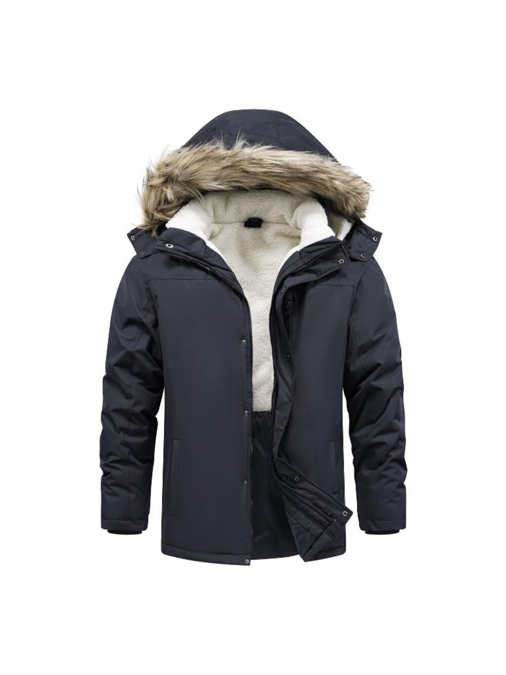 NWT TRUPPALAND  Winter Parka Jacket, Windproof Water-Resistant Ski Snow Large
